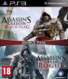 Assassins Creed Black FLack + Rouge Ps3 Juego Digital