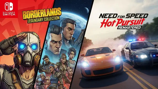 Borderlands Legendary Collection + Need for Speed Hot Pursuit Nintendo Switch Juego Digital