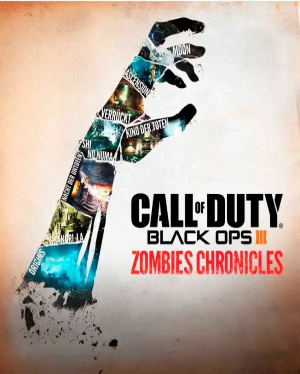 Portada o Cover de Juego Digital COD Ops 3 Zombies Chroni