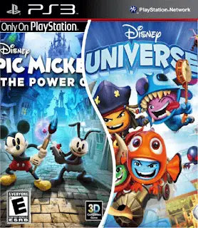 Disney Universe + Epic Mickey 2 Ps3 Juego Digital