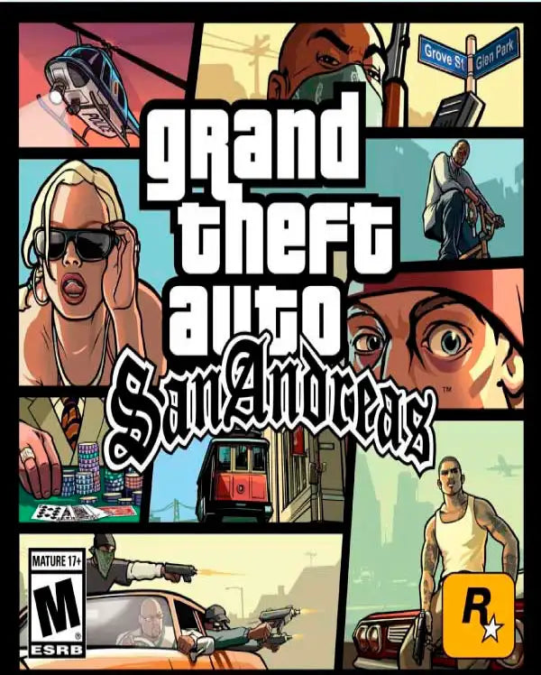 Portada o Cover de Juego Digital Grand Theft Auto: San Andreas