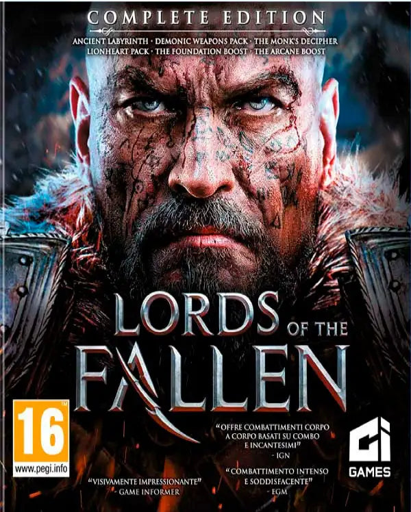 Lords of the Fallen Complete 2014 Ps5 Juego Digital