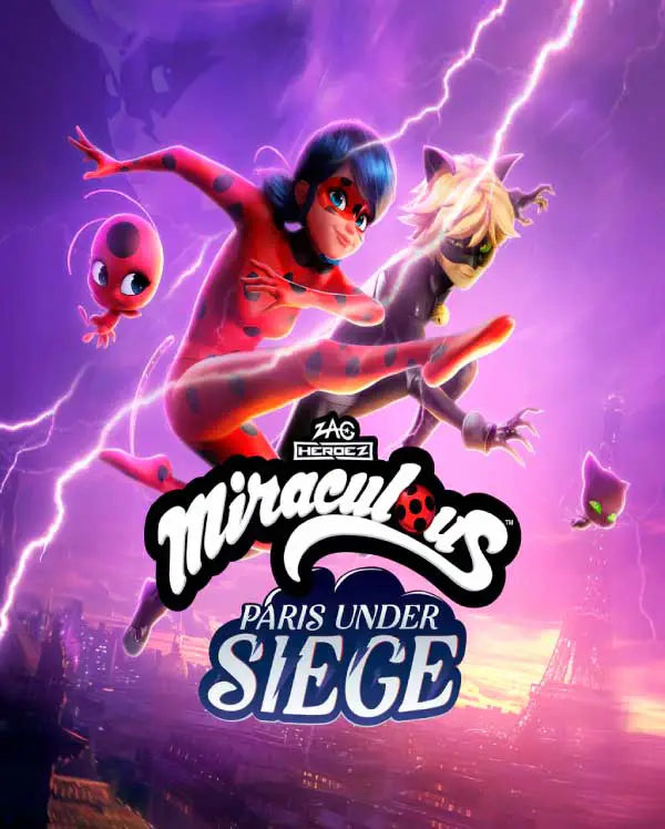 Portada o Cover de Miraculous: Paris Under Siege Ps5 Juego Digital