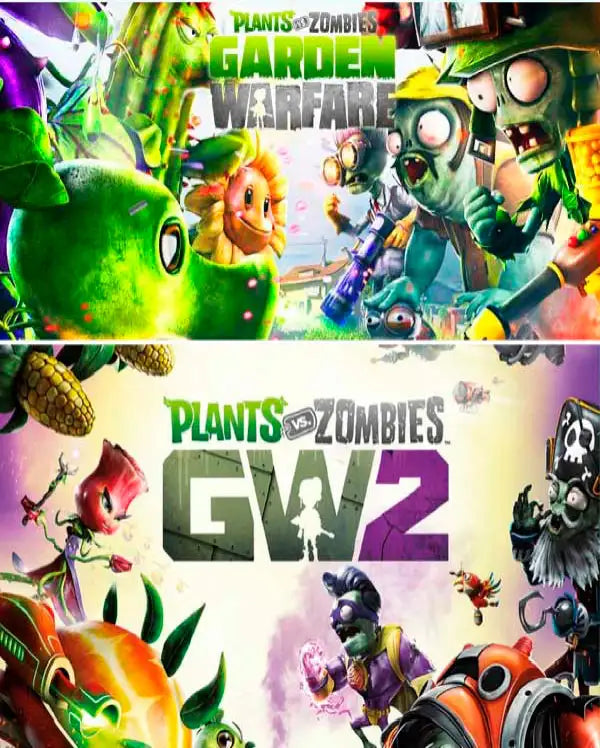 Portada o Cover de Juego Digital Plants vs Zombie 1+2