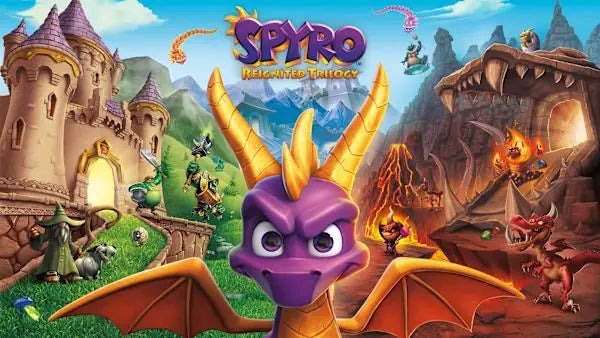 Portada o Cover de Spyro Reignited Trilogy Nintendo Switch 2 Juego Digital