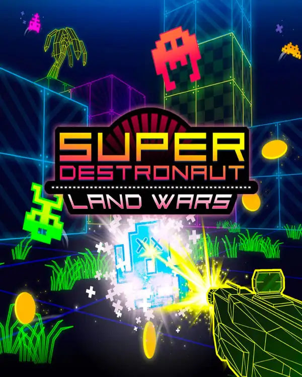 Portada o Cover de Juego Digital Super Destronaut Land Wars