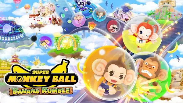 Portada o Cover de Super Monkey Ball Banana Rumble Nintendo Switch 2 Juego Digital