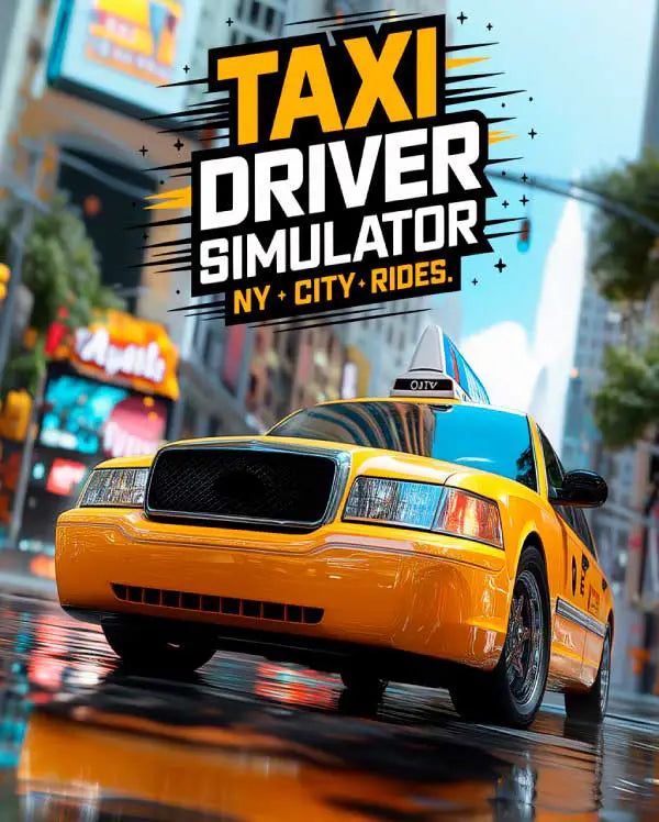 Portada o Cover de Taxi Simulator Driver: NY City Rides Ps4 Juego Digital