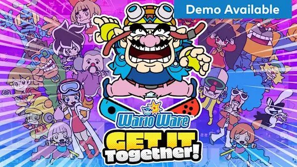 Portada o Cover de WarioWare: Get It Together! Nintendo Switch 2 Juego Digital
