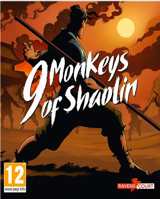 Portada o Cover de Juego Digital 9 Monkeys of Shaolin