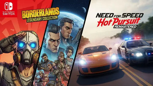 Borderlands Legendary Collection + Need for Speed Hot Pursuit Nintendo Switch 2 Juego Digital