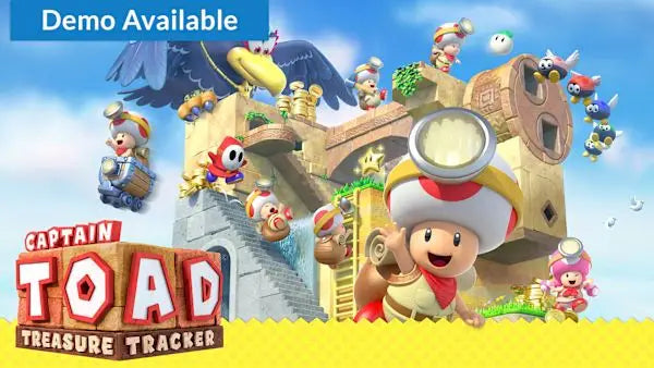 Portada o Cover de Captain Toad: Treasure Tracker Nintendo Switch 2 Juego Digital