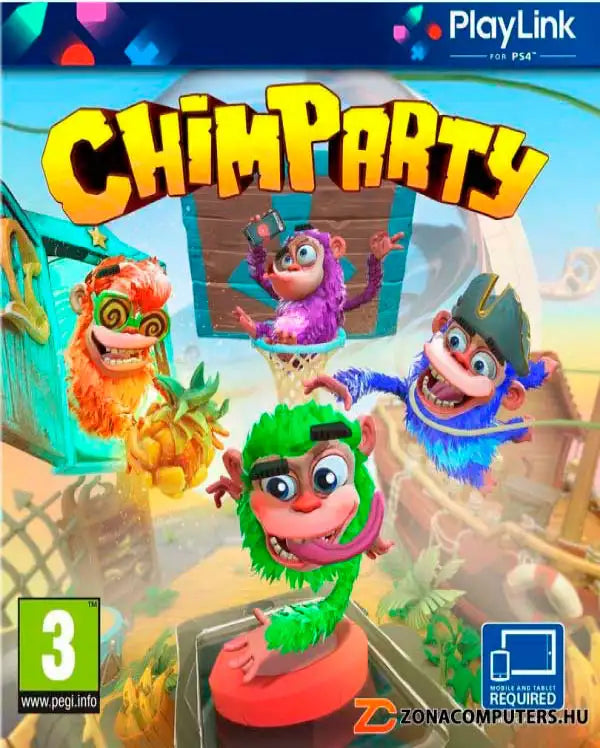 Portada o Cover de Juego Digital Chimparty