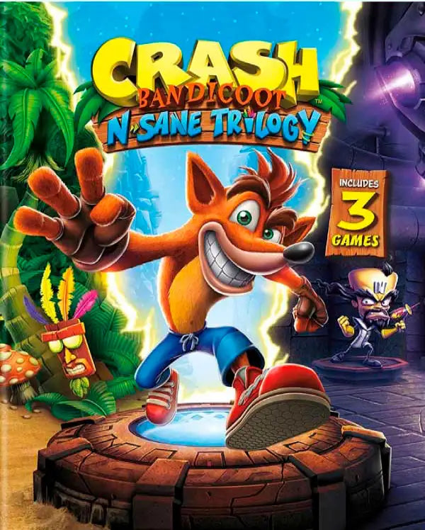 Portada o Cover de Juego Digital Crash Bandicoot Trilogy