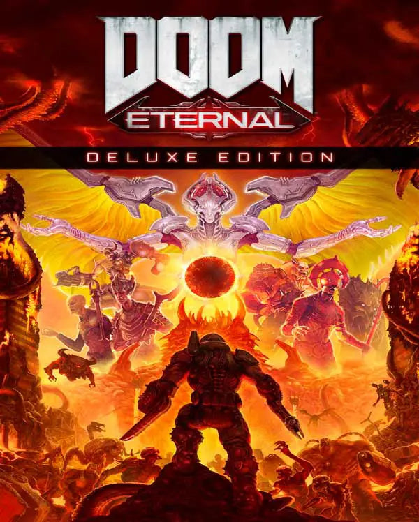 Portada o Cover de DOOM Eternal Deluxe Edition Xbox Series Juego Digital