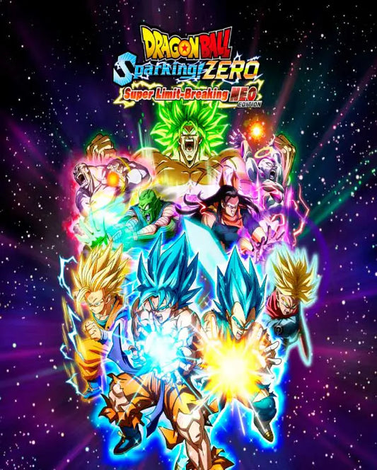 Portada o Cover de DRAGON BALL: Sparking! ZERO Super Limit-Breaking NEO Edition Ps5 Juego Digital