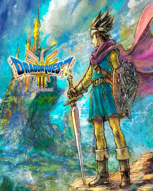 Portada o Cover de DRAGON QUEST III HD-2D Remake Ps5 Juego Digital