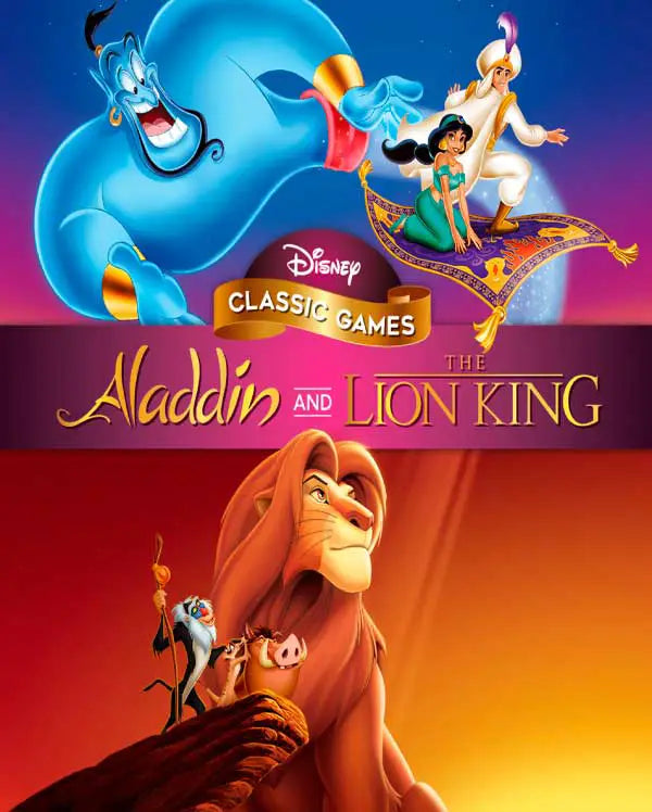 Disney Classic Games: Aladdin and The Lion King Ps5 Juego Digital