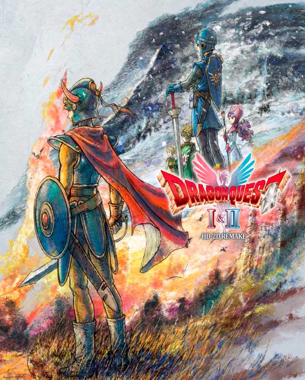 Portada o Cover de Dragon Quest I & II HD-2D Remake Ps5 Juego Digital