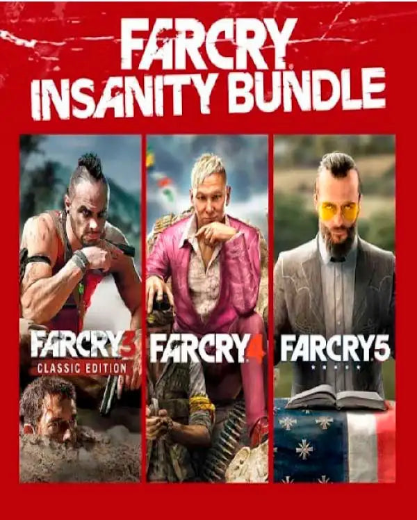 Portada o Cover de Juego Digital Far Cry trilogy