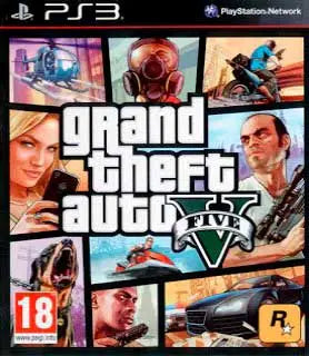 GTA 5 Grand Theft Auto V Ps3 Juego Digital