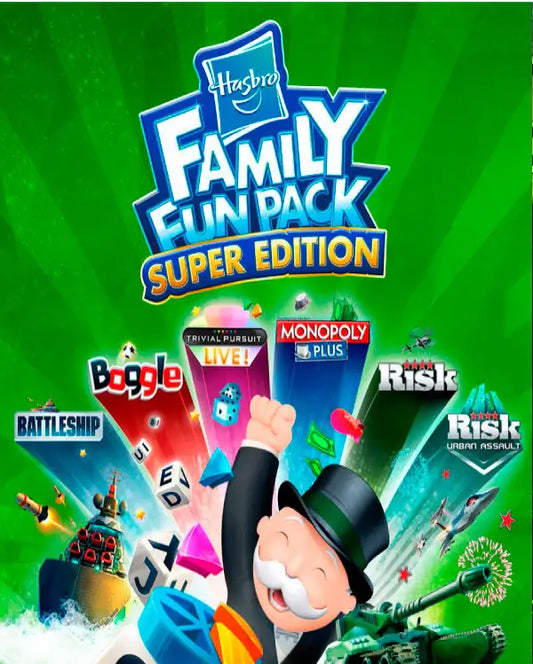 Portada o Cover de Juego Digital Hasbro Family Fun Super Pack