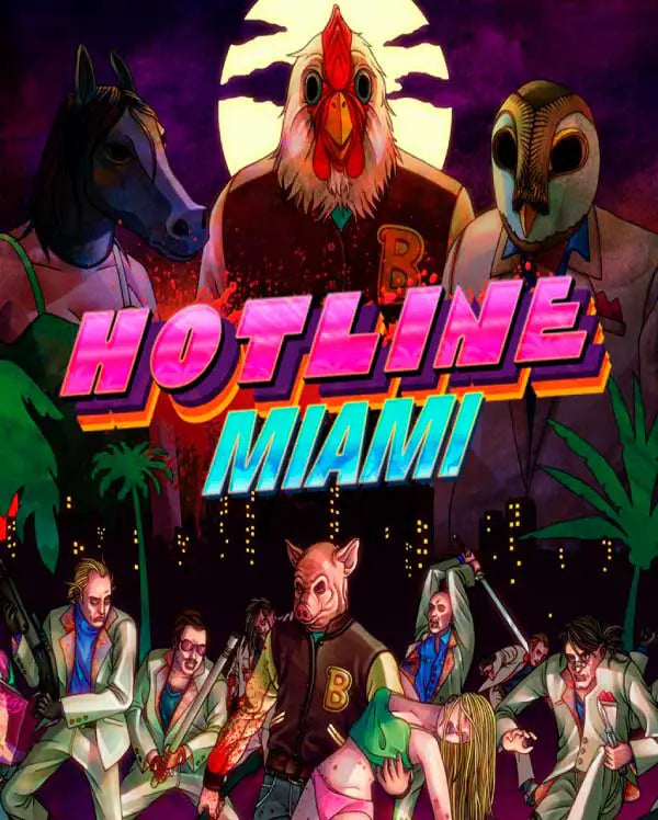 Portada o Cover de Hotline Miami Ps5 Juego Digital