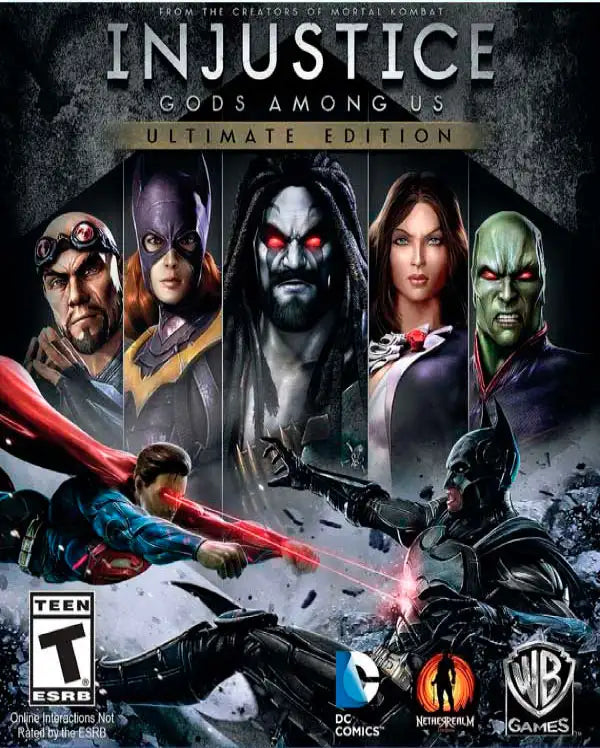 Portada o Cover de Juego Digital Injustice Gods Among Us Ultimate