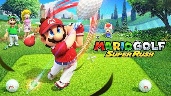 Portada o Cover de Mario Golf: Super Rush Nintendo Switch 2 Juego Digital