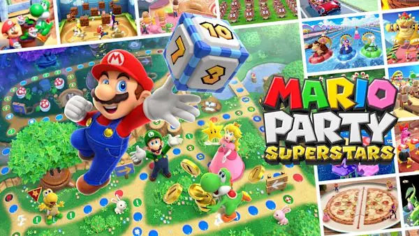 Portada o Cover de Mario Party Superstars Nintendo Switch 2 Juego Digital