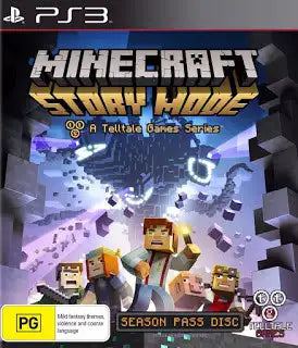 Portada o Cover de Juego Digital ps3 Minecraft Story Mode