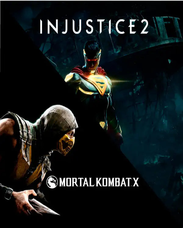 Portada o Cover de Juego Digital Mortal Kombat X + Injustice 2