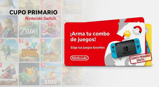 Cupo Primario Personalizado – Nintendo Switch