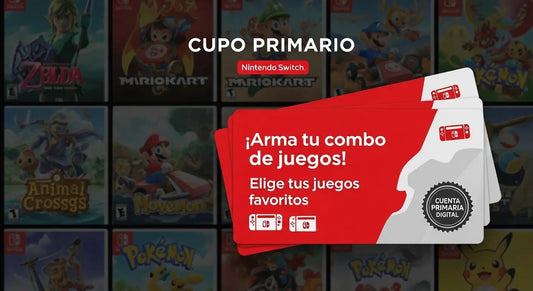Cupo Primario Personalizado – Nintendo Switch