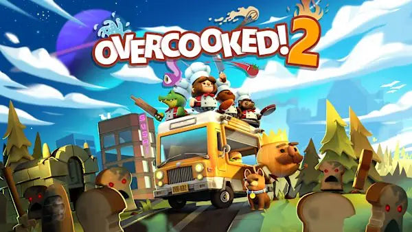 Portada o Cover de Overcooked! 2 Nintendo Switch 2 Juego Digital