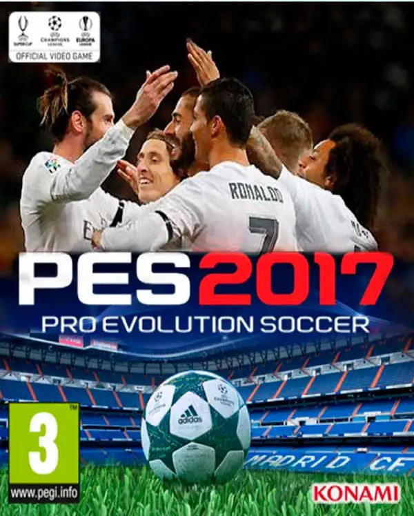 Portada o Cover de Juego Digital PES 17 EUROPEO