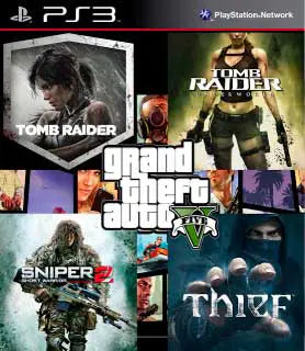 Pack 5 Ps3 Juego Digital