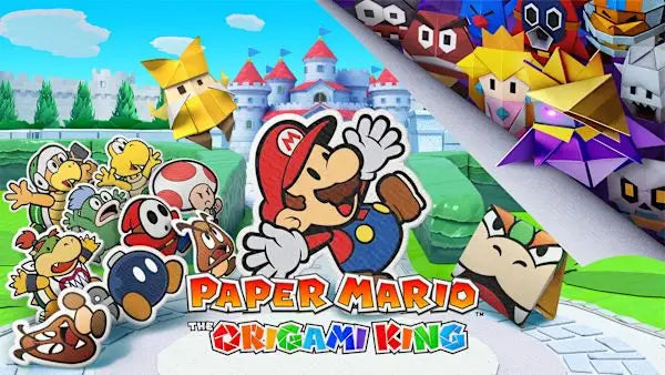 Portada o Cover de Paper Mario: The Origami King Nintendo Switch 2 Juego Digital