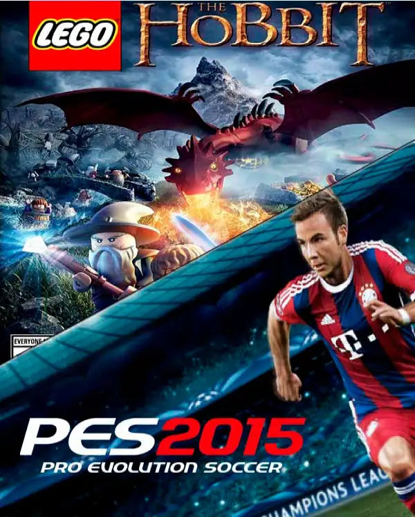 Portada o Cover de Pes 15 + LEGO The Hobbit Ps4 Juego Digital