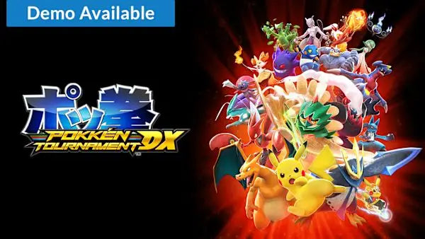 Portada o Cover de Pokkén Tournament DX Nintendo Switch 2 Juego Digital