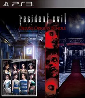 Resident Evil 0-1 Deluxe Origins Bundle Ps3 Juego Digital