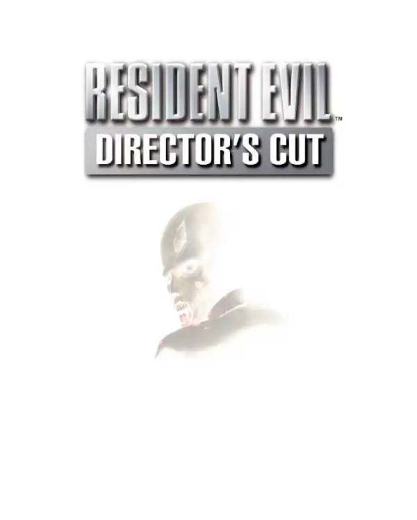 Portada o Cover de Resident Evil Director’s Cut (version clasica) Ps4 Juego Digital