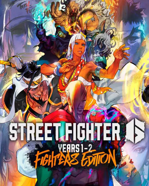 Portada o Cover de Street Fighter 6 Years 1-2 Fighters Edition Ps5 Juego Digital