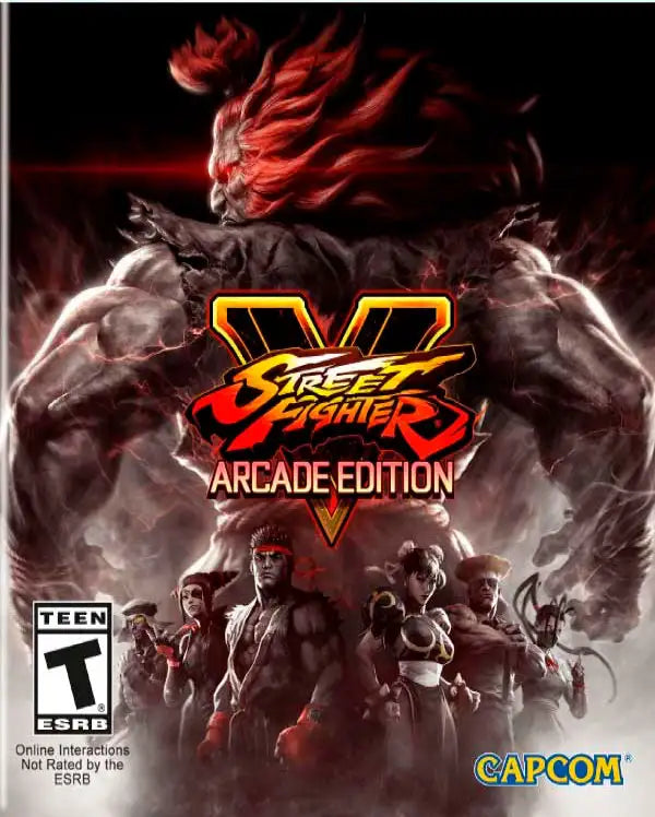 Portada o Cover de Juego Digital Street Fighter V Arcade Edition