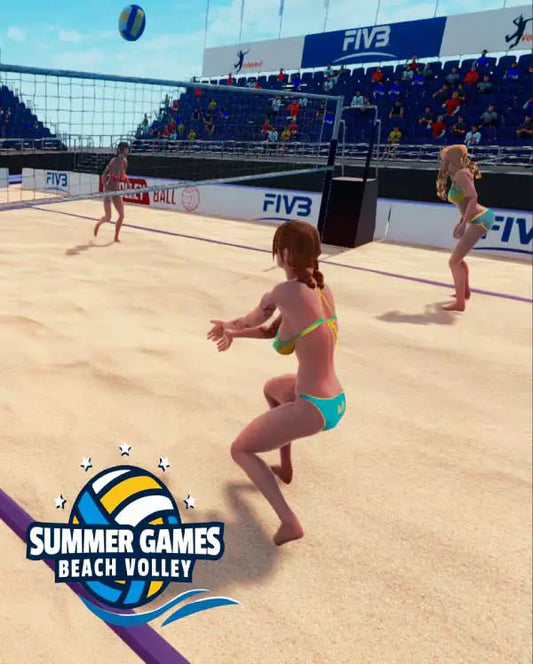 Portada o Cover de Summer Games Beach Volley Ps4 Juego Digital