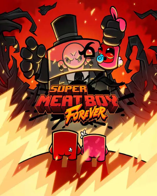 Portada o Cover de Super Meat Boy Forever Ps5 Juego Digital