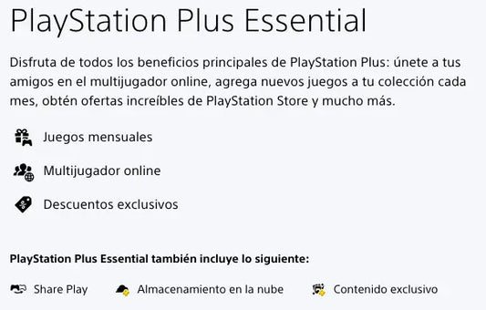 Plus Cuenta Essencia 12 Meses