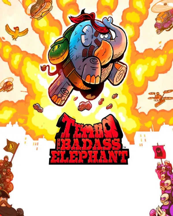 Portada o Cover de Juego Digital Tembo the Badass Elephant