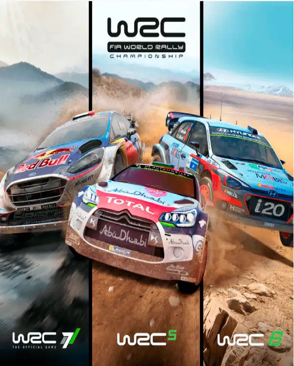 Portada o Cover de Juego Digital WRC Collection 5,6,7